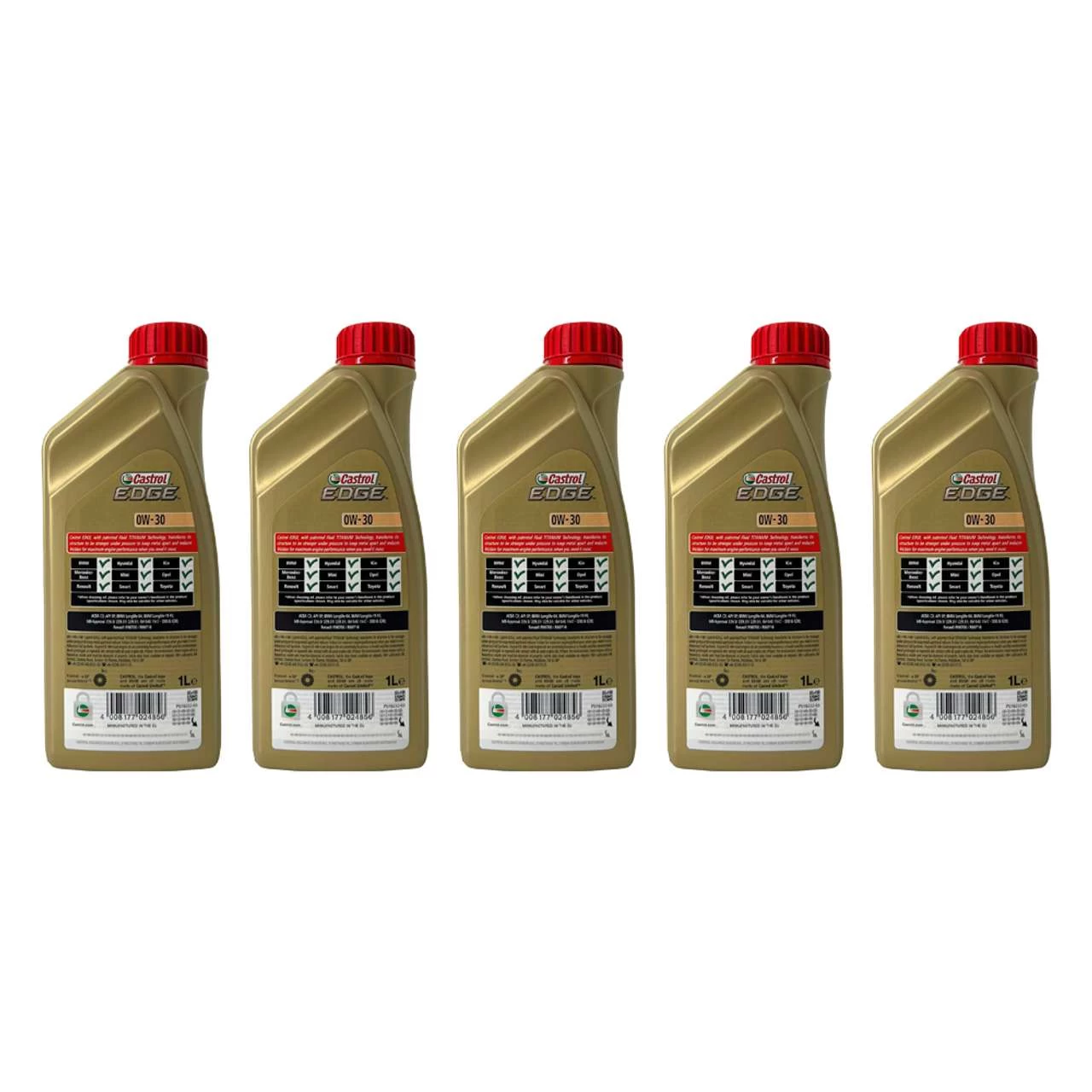 Castrol Edge 0W-30 5x1 Liter - Image 2