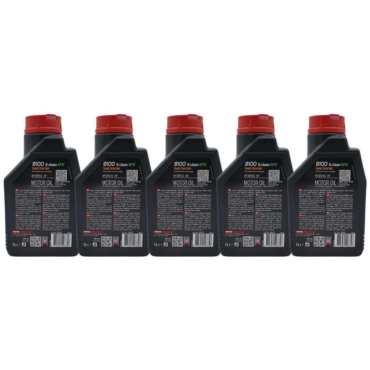 Motul 8100 X-clean EFE 5W-30 5x1 Liter - Image 2