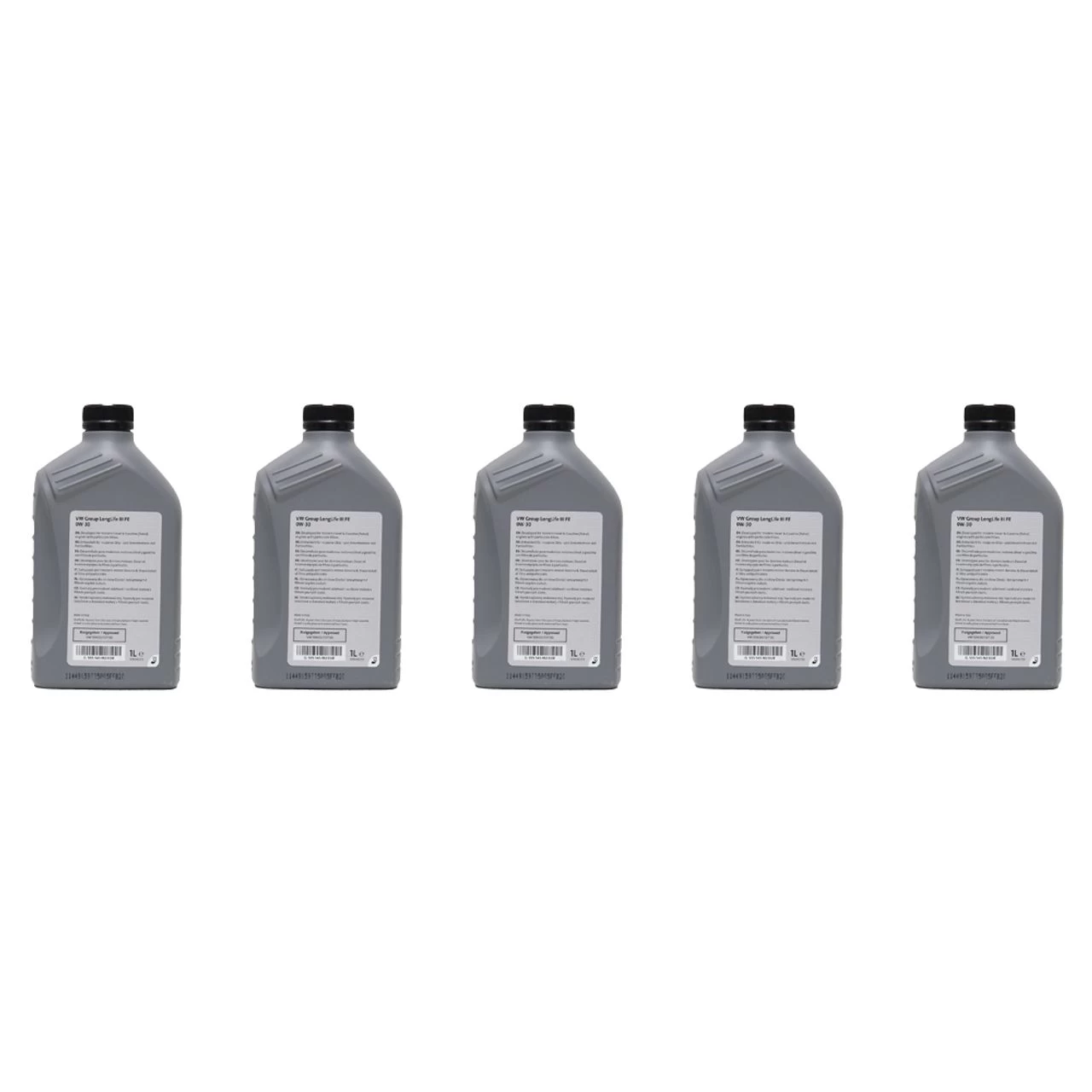 Original VW Audi Seat Skoda 0W-30 Longlife FE 3 5x1 Liter