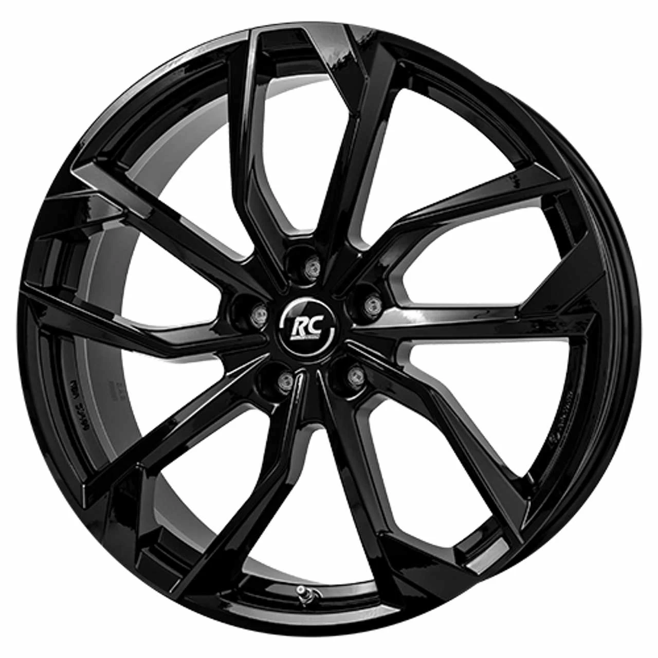 RC-DESIGN RC34 Schwarz Glanz (sg) 6.5Jx17 5x114 ET50