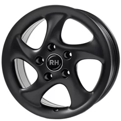 RH+ RH AH TURBO Racingschwarz Lackiert 11.0Jx18 5x130 ET52