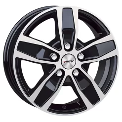 AUTEC TYP Q - QUANTRO 5L Schwarz Poliert 6.5Jx16 5x114.3 ET44