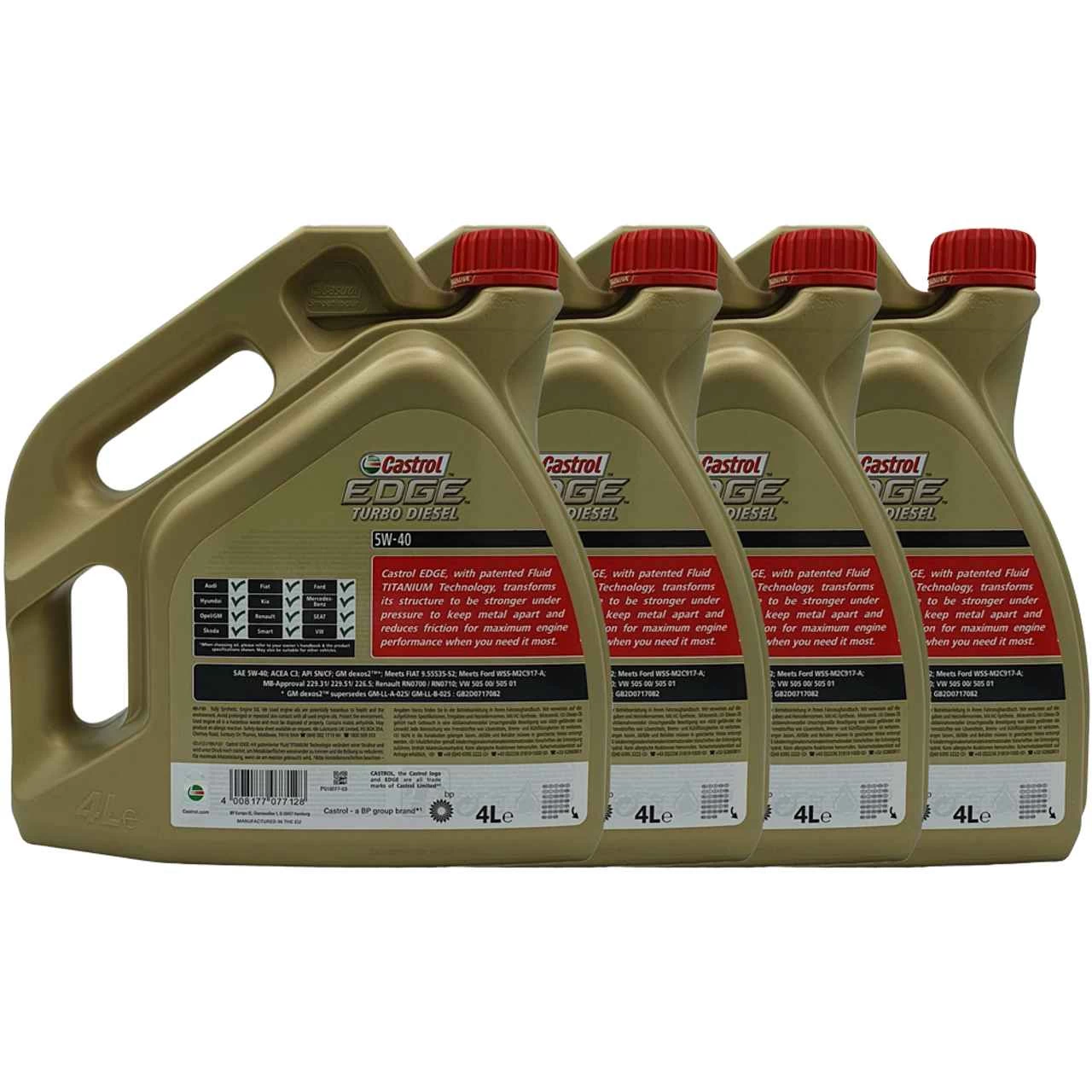 Castrol Edge TD 5W-40 4x4 Liter - Image 2