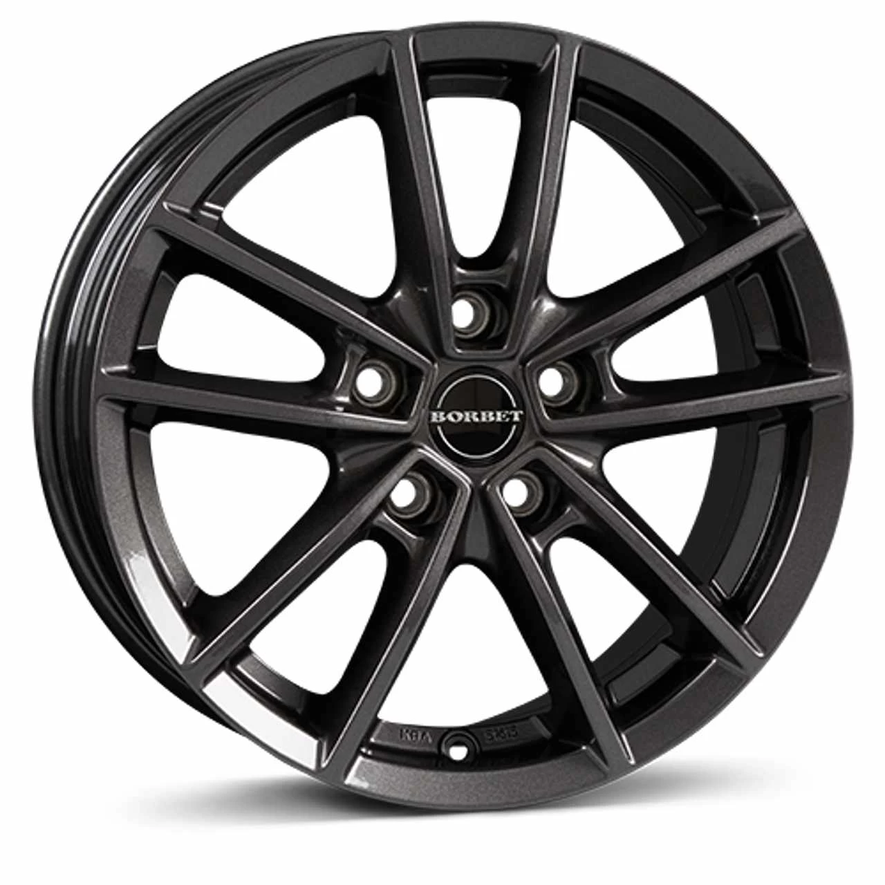 BORBET DESIGN W Mistral Anthracite Glossy 7.0Jx17 5x114.3 ET50