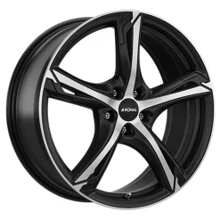 RONAL RONAL R62 Jetblack-matt-frontkopiert 7.5Jx18 5x114.3 ET50