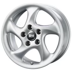 RH+ RH AH TURBO Silber Lackiert 10.0Jx18 5x130 ET54