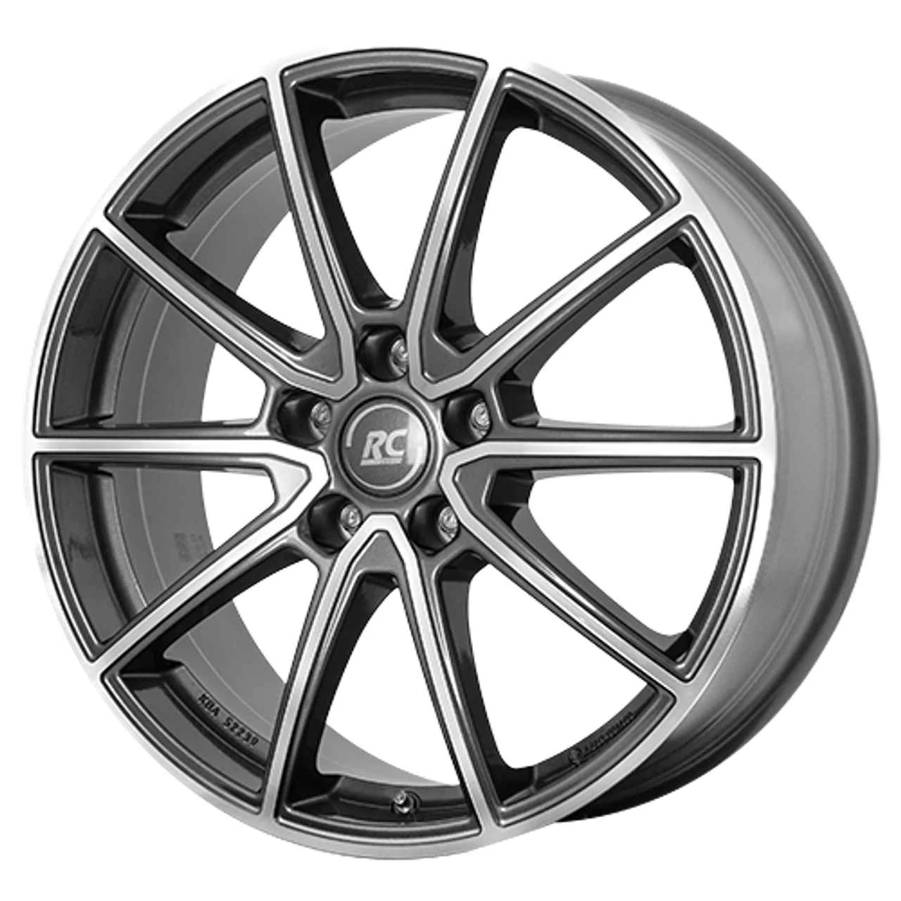 RC-DESIGN RC32 Himalaya Grey Vollpoliert 7.5Jx18 5x105 ET44