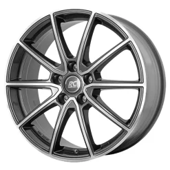 RC-DESIGN RC32 Himalaya Grey Vollpoliert 7.5Jx18 5x112 ET51