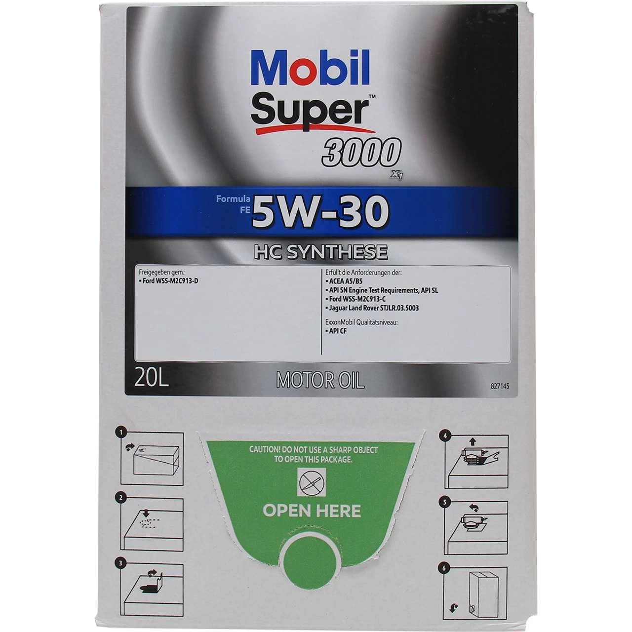 Mobil Super 3000 X1 Formula FE 5W-30 20 Liter Kanister
