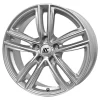 RC-DESIGN RC27 Kristallsilber 7.5Jx17 5x105 ET44